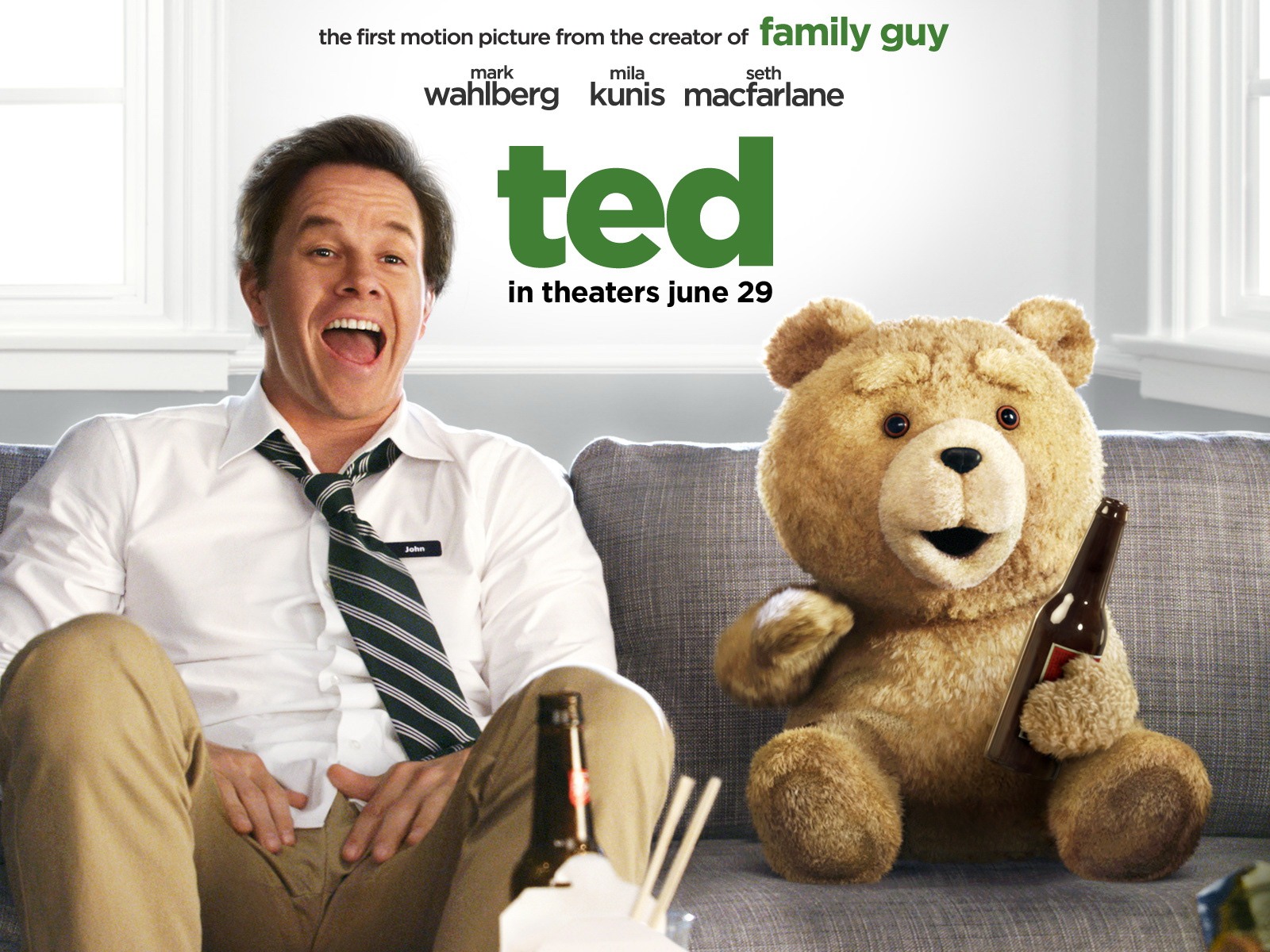 Ted 2012 fondos de pantalla de alta definición de películas #1 - 1600x1200