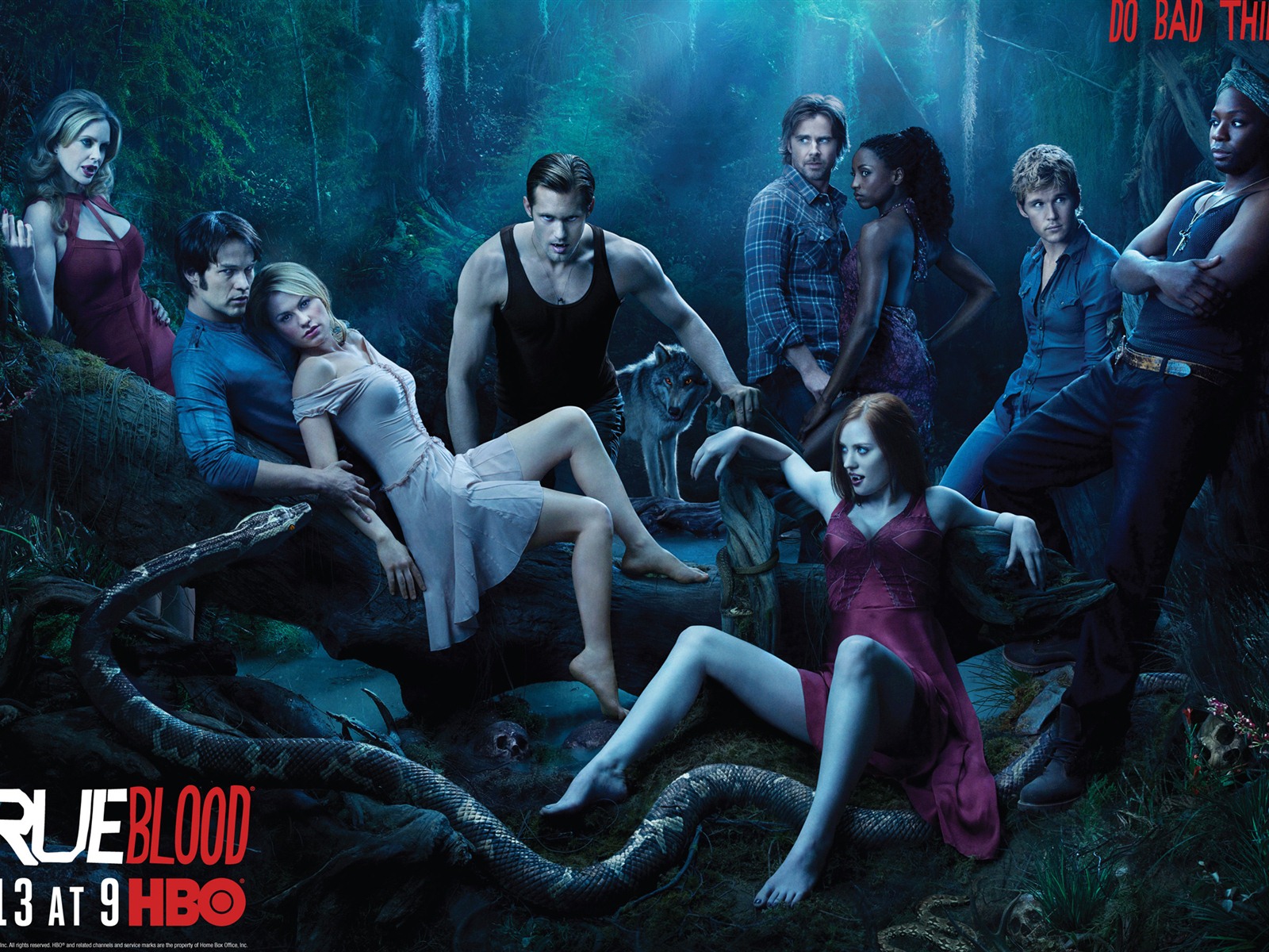 True Blood сериал HD обои #1 - 1600x1200