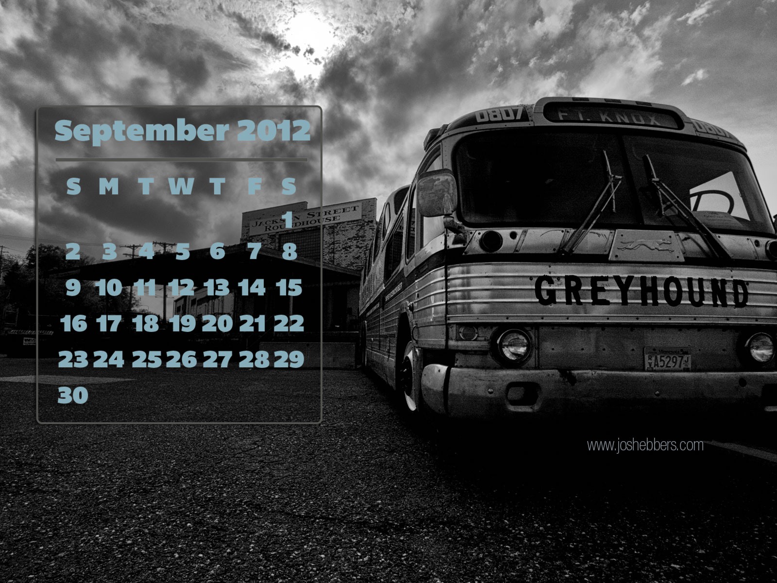 September 2012 Calendar wallpaper (1) #8 - 1600x1200