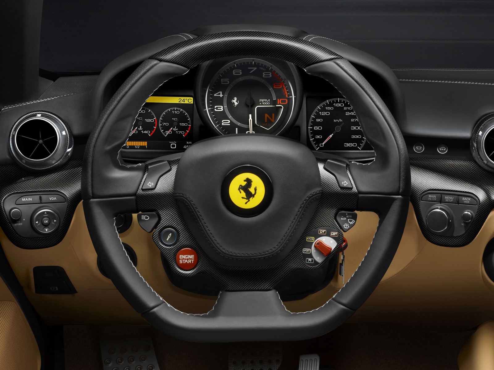 2012 Ferrari F12 Berlinetta HD обои #7 - 1600x1200