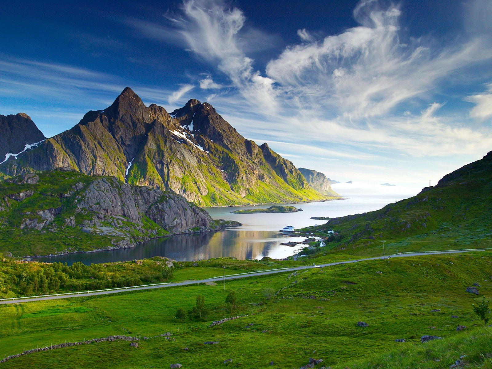 Windows 7の壁紙：北欧の風景 #1 - 1600x1200