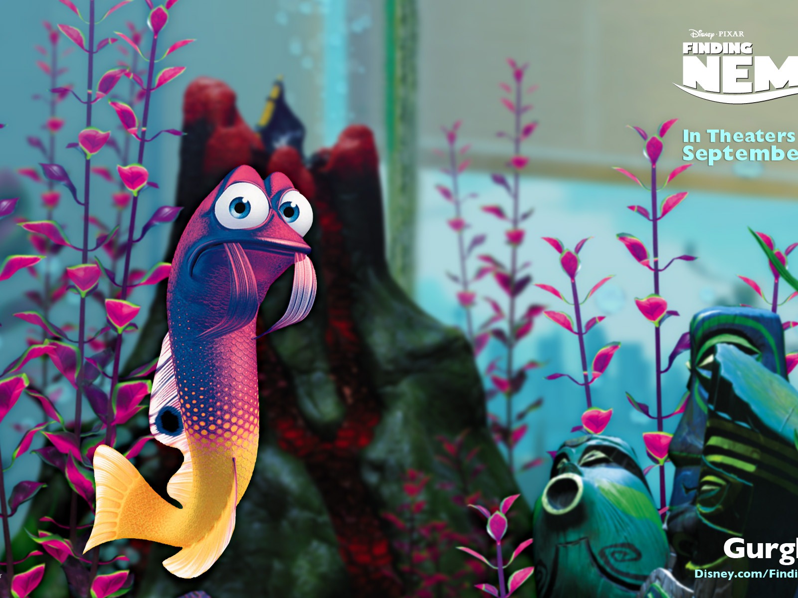 Finding Nemo 3D 海底总动员 3D 2012高清壁纸17 - 1600x1200