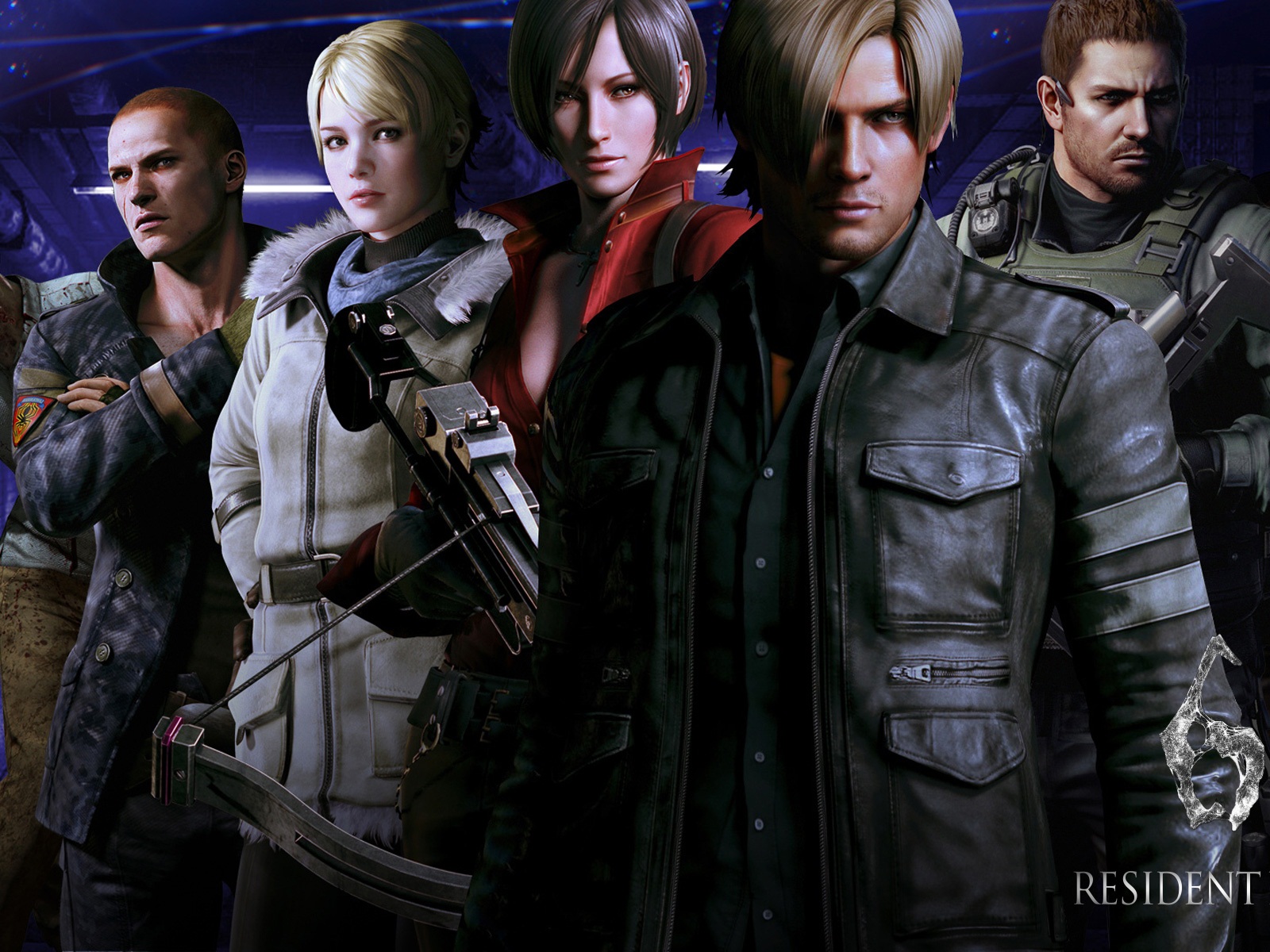 Resident Evil 6 обои HD игры #10 - 1600x1200