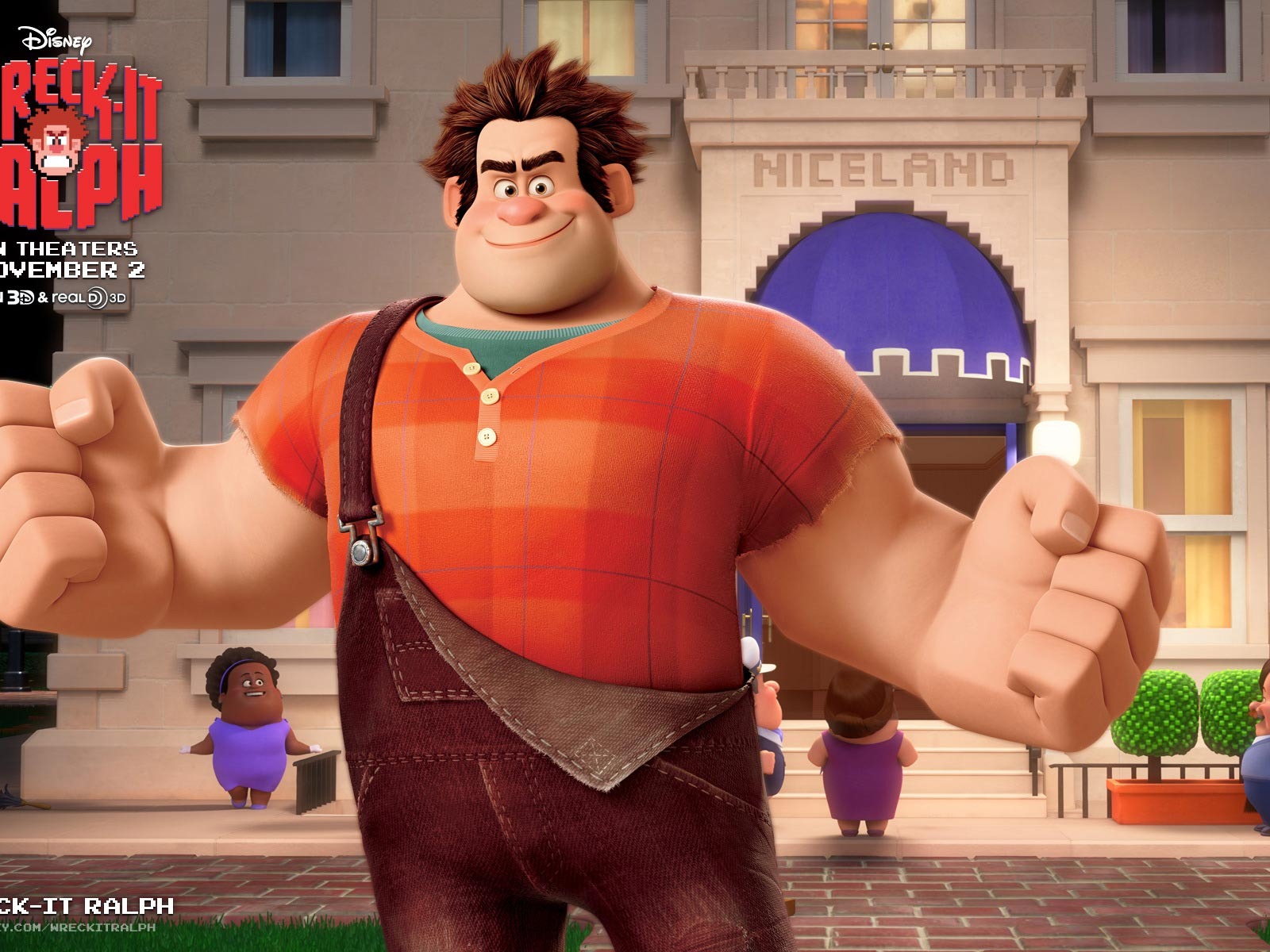 Wreck-It Ralph 難破イットラルフのHDの壁紙 #1 - 1600x1200