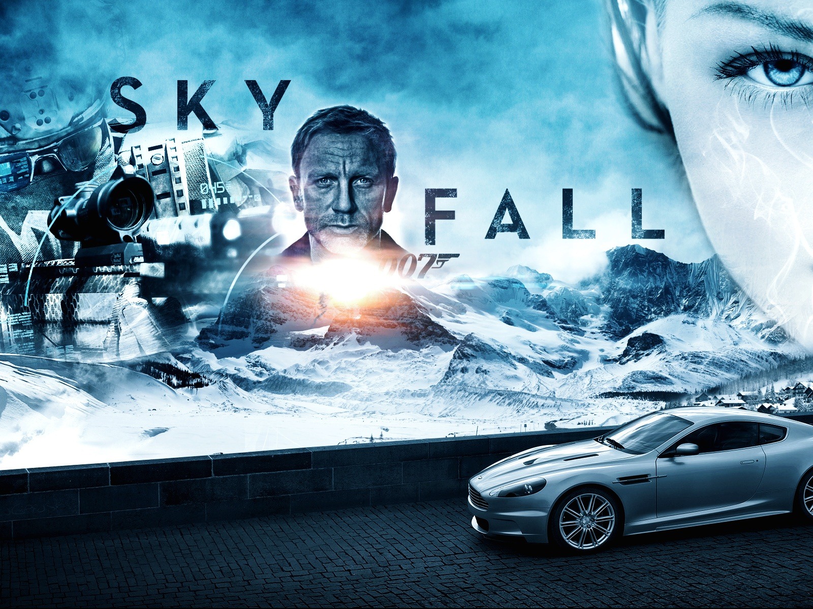 Skyfall 007：大破天幕杀机 高清壁纸21 - 1600x1200