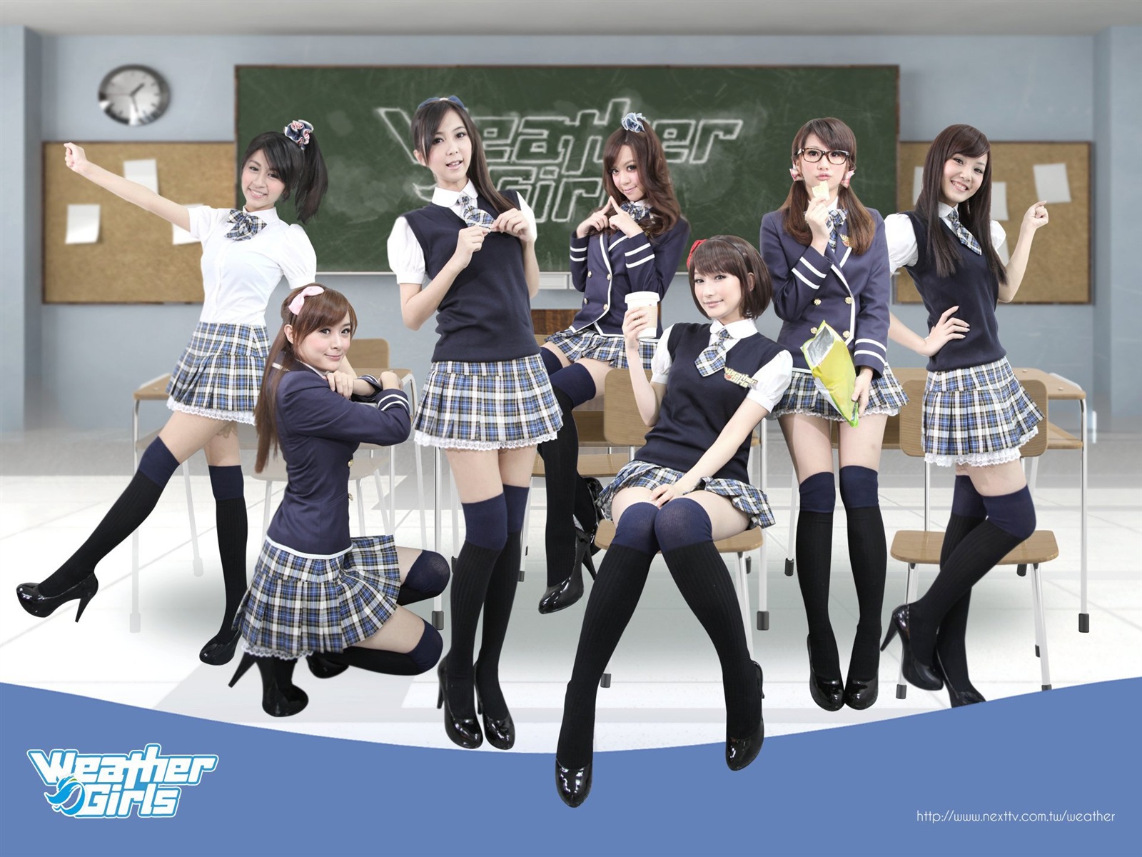 Weather Girls 天氣女孩 高清壁紙 #29 - 1600x1200