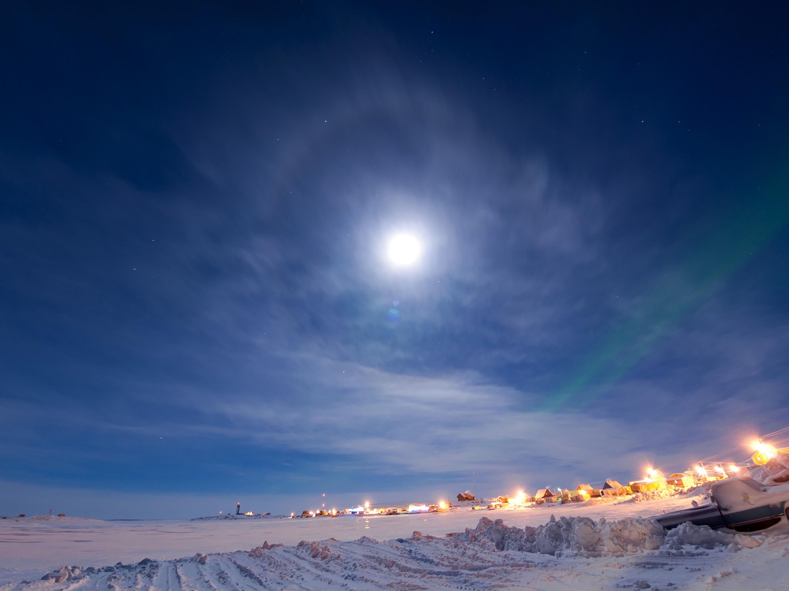Природные чудеса Northern Lights HD обои (1) #7 - 1600x1200