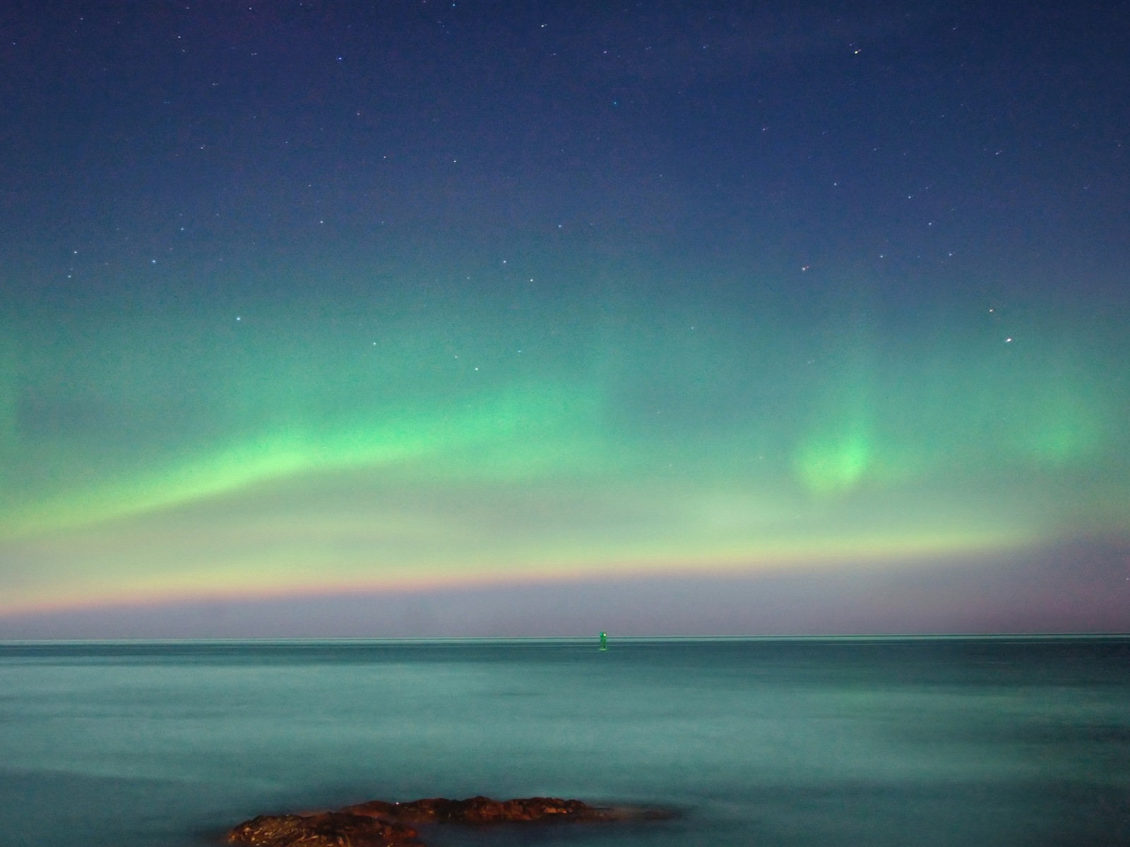 Природные чудеса Northern Lights HD обои (2) #8 - 1600x1200