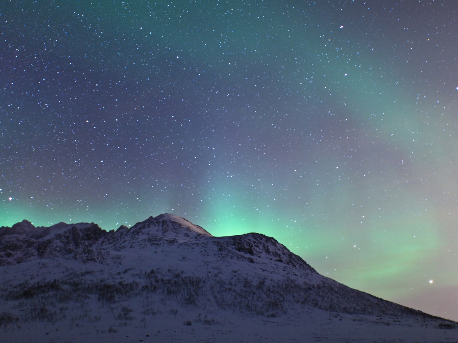 Природные чудеса Northern Lights HD обои (2) #17 - 1600x1200