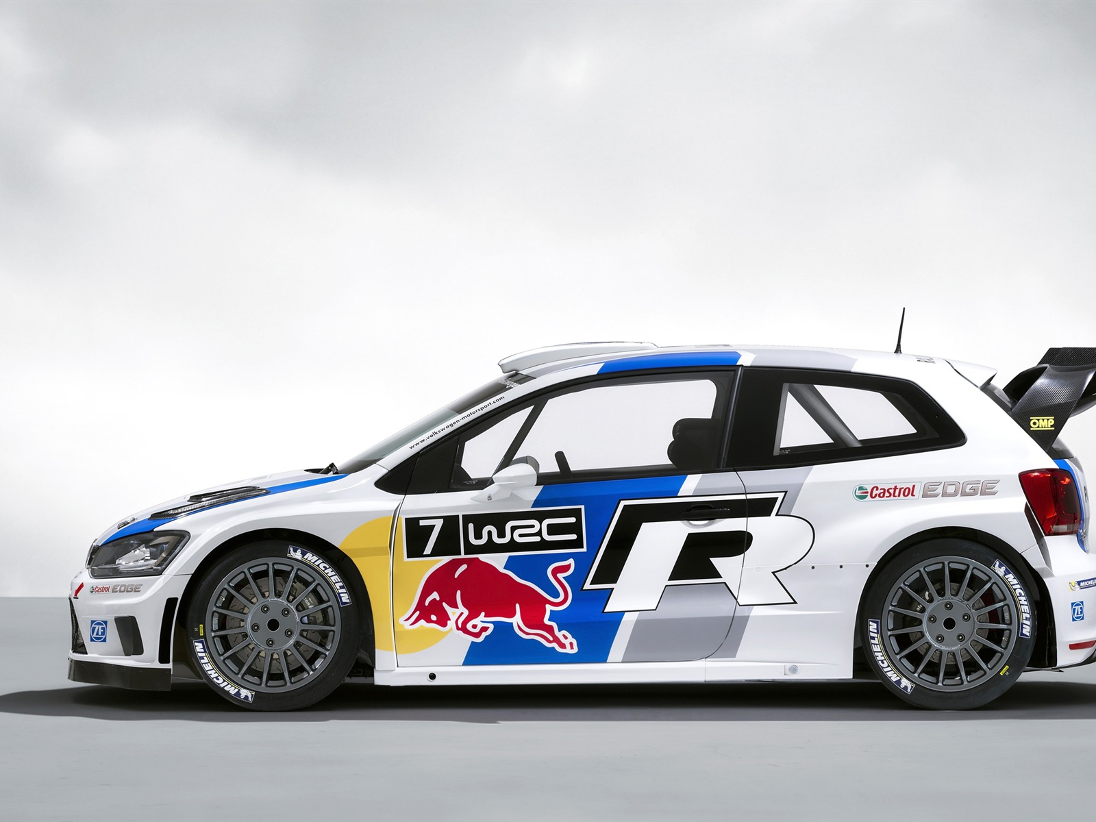 2013 폭스 바겐 폴로 R WRC HD 배경 화면 #5 - 1600x1200