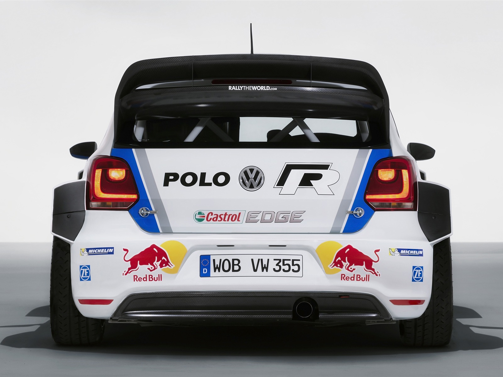 2013年フォルクスワーゲンポロR WRCのHDの壁紙 #6 - 1600x1200