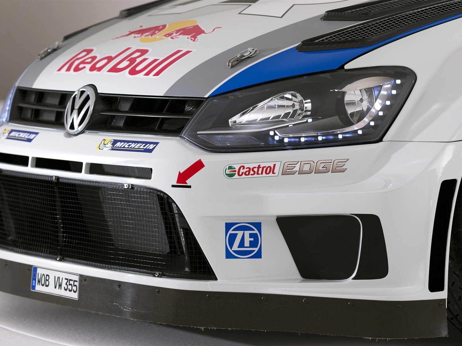 2013年フォルクスワーゲンポロR WRCのHDの壁紙 #7 - 1600x1200
