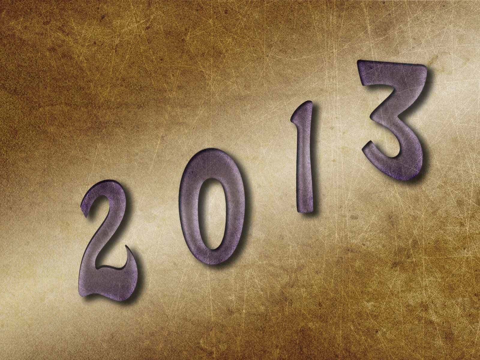 2013 새해 테마 창작 배경 화면 (2) #8 - 1600x1200