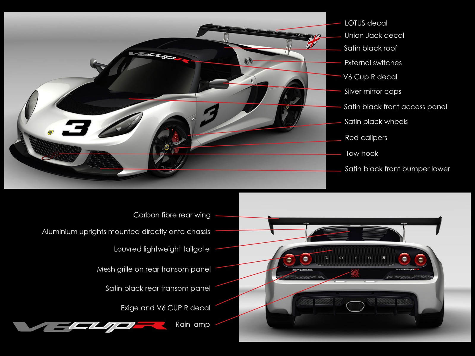 2013 로터스 Exige V6 컵 R HD 배경 화면 #10 - 1600x1200