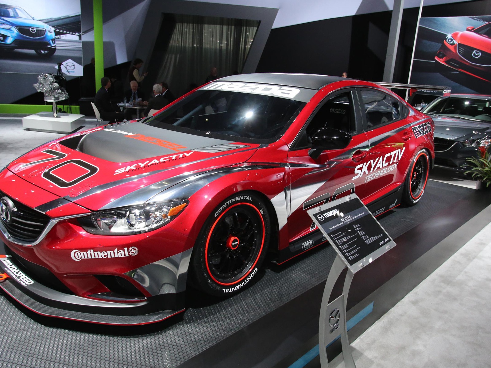2013 Mazda 6 Skyactiv-D race car 马自达 高清壁纸1 - 1600x1200