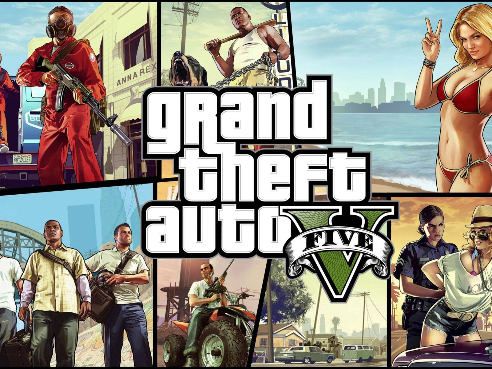Grand Theft Auto V GTA 5 обои HD игры #8 - 1600x1200