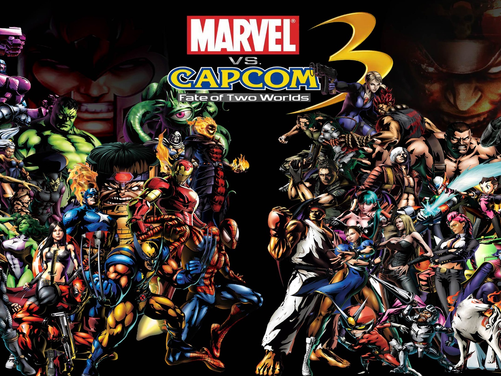 Marvel VS. Capcom 3: Fate of Two Worlds 漫画英雄VS.卡普空3 高清游戏壁纸1 - 1600x1200