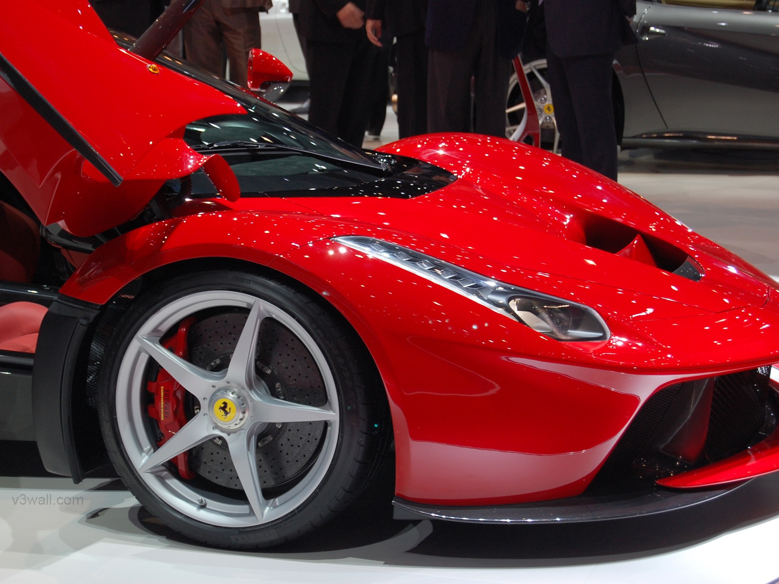 2013 Ferrari rouge LaFerrari supercar HD fonds d'écran #20 - 1600x1200