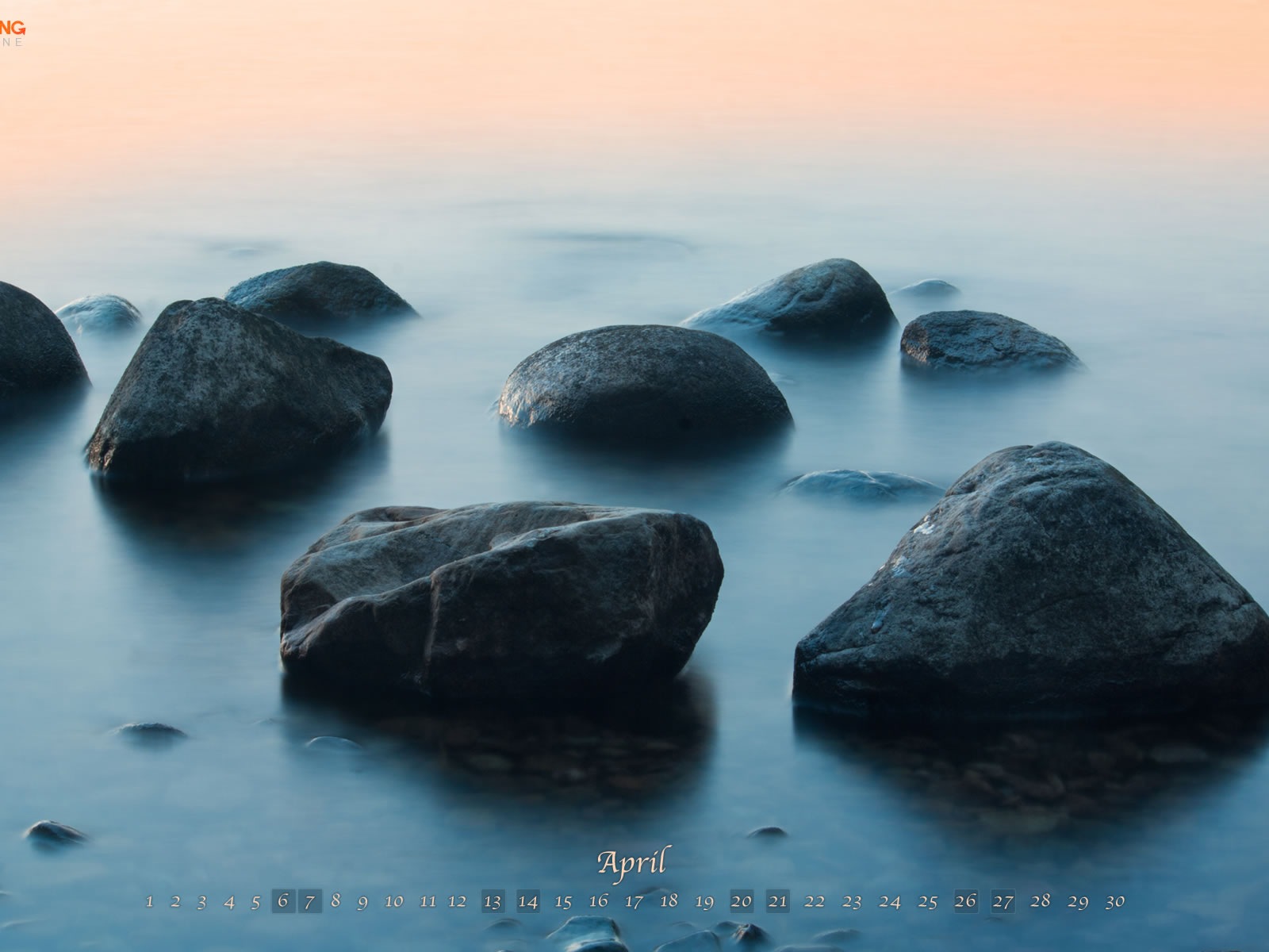 04 2013 Calendar fondo de pantalla (2) #13 - 1600x1200