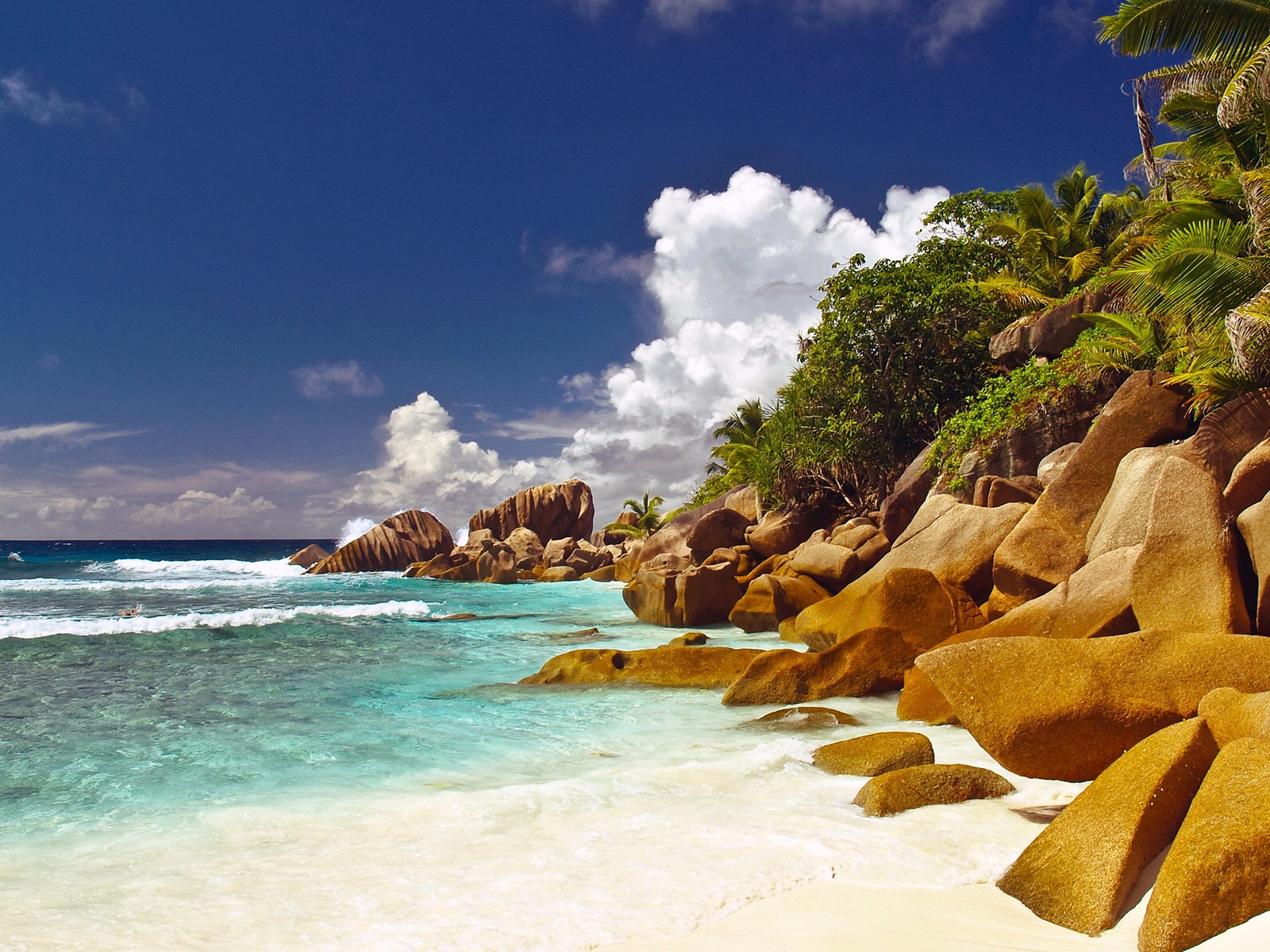 Сейшельские острова природа пейзаж HD обои #15 - 1600x1200