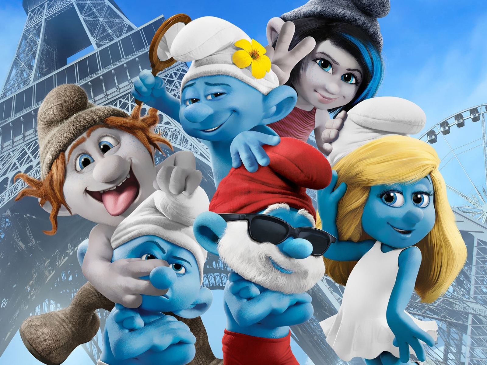 The Smurfs 2 HD movie wallpapers #7 - 1600x1200