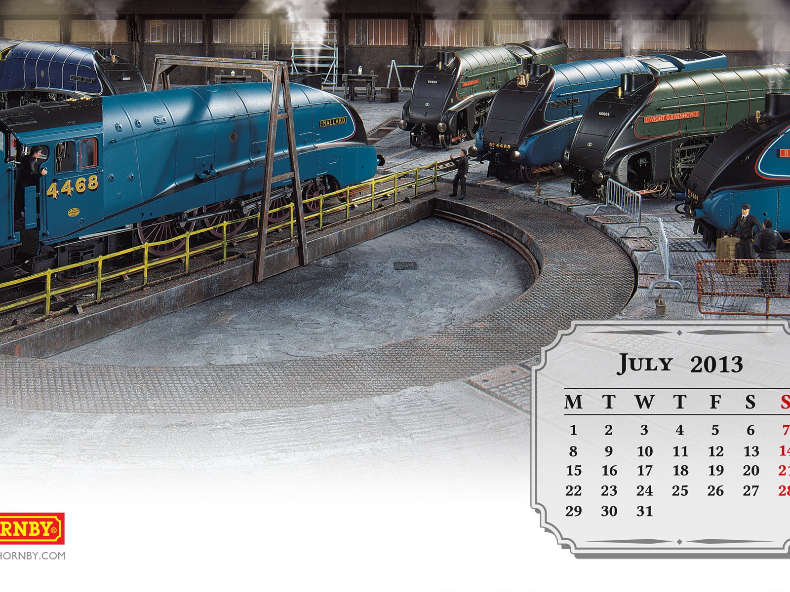 Июль 2013 Календарь обои (1) #10 - 1600x1200