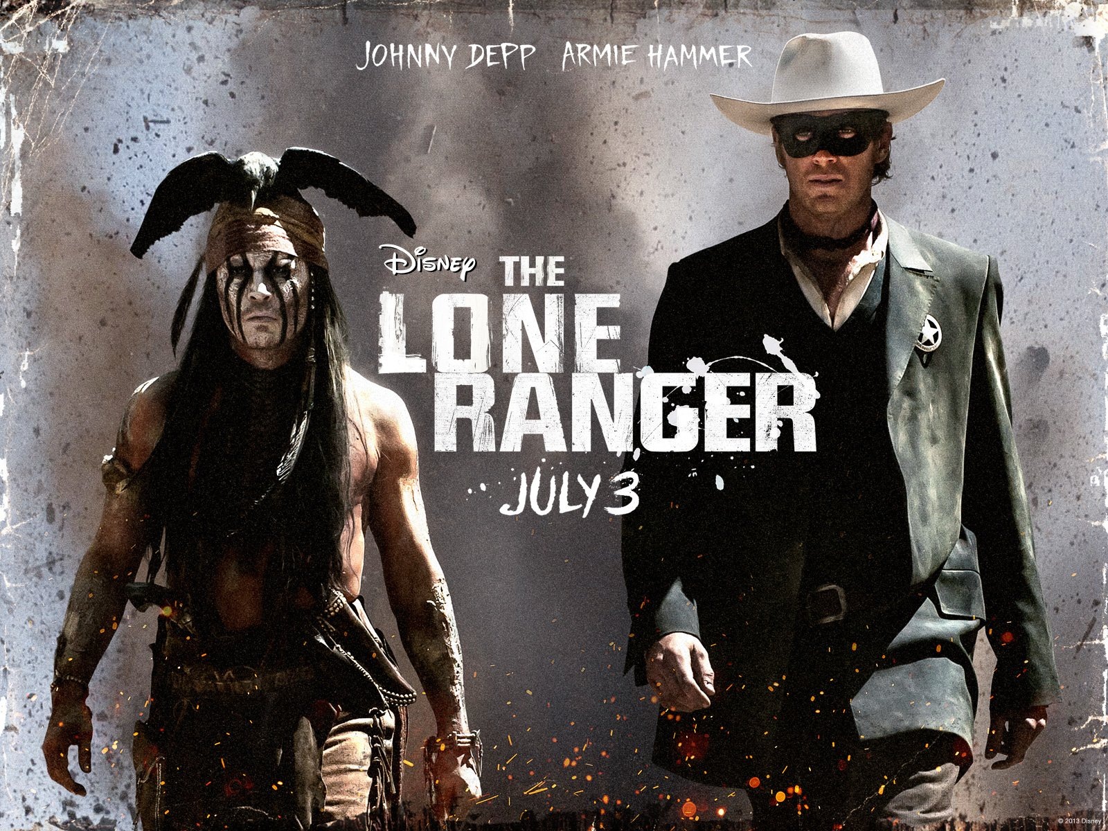 The Lone Ranger fonds d'écran de films HD #6 - 1600x1200