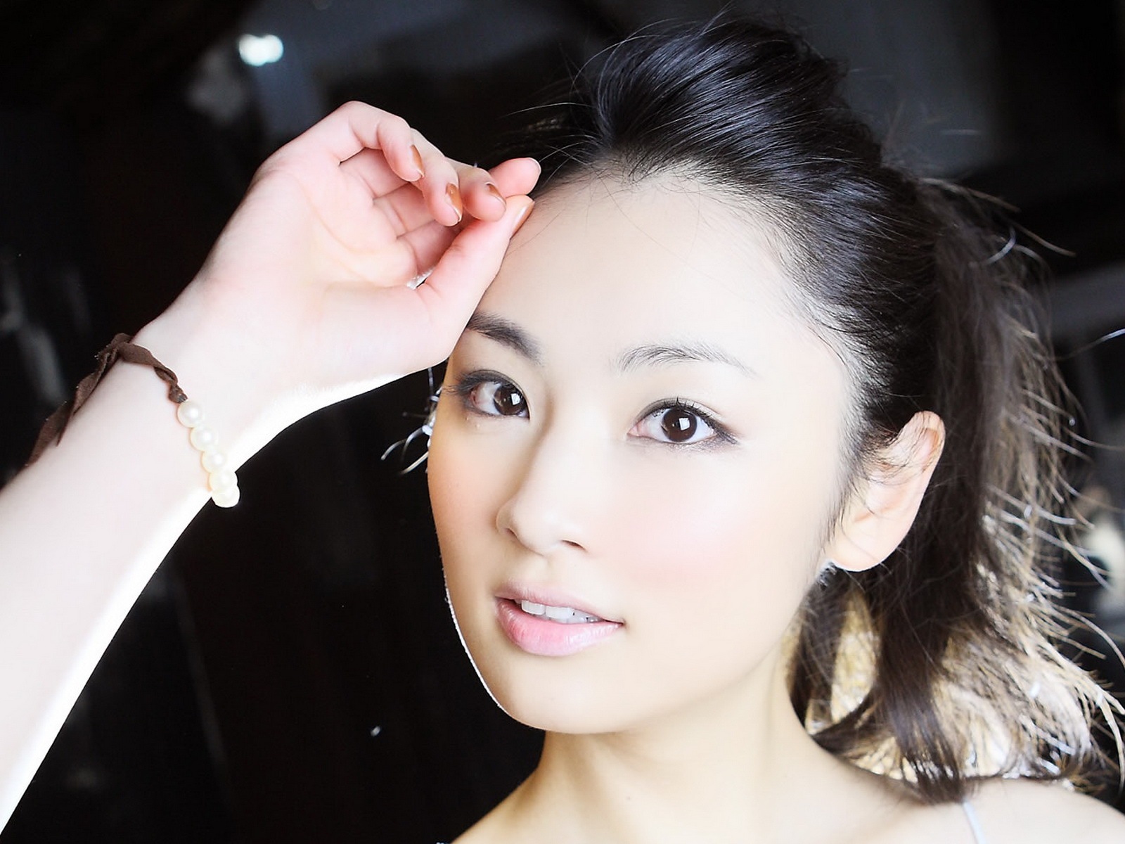 Tantan Hayashi японская актриса HD обои #5 - 1600x1200