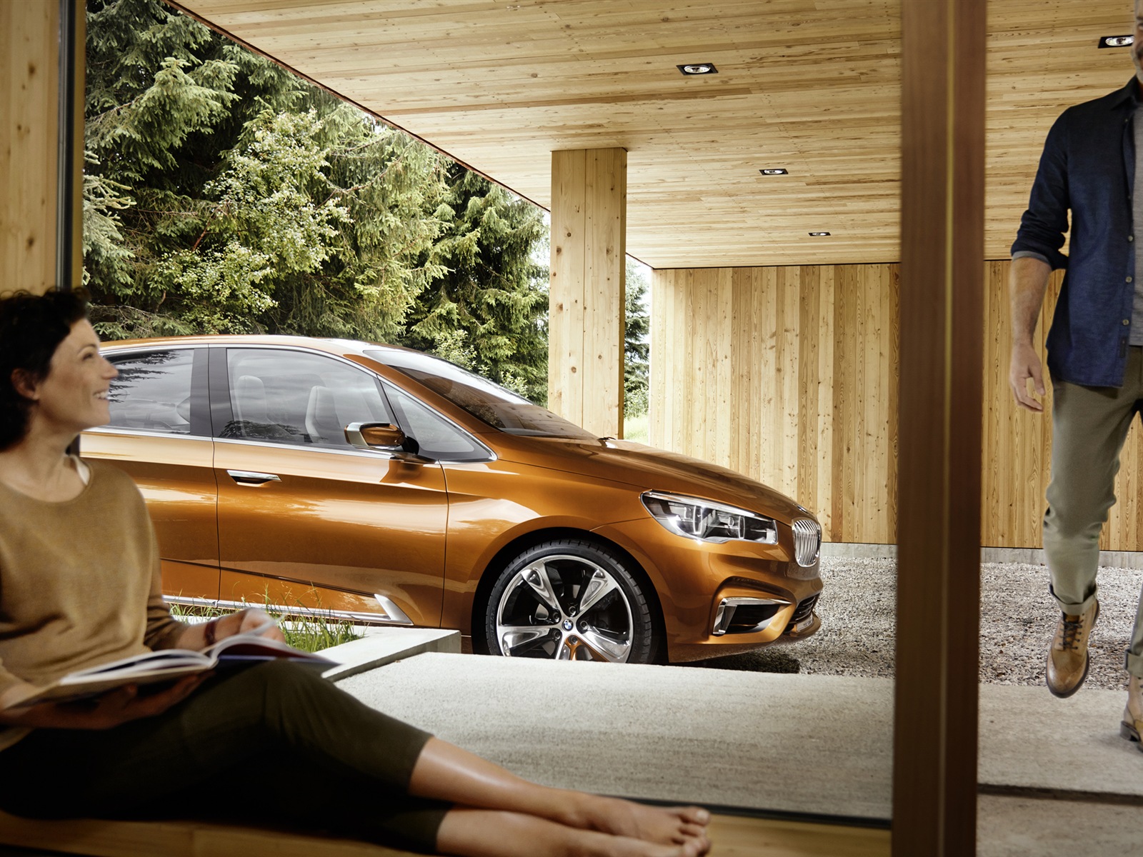 2013 BMW Concept actifs wallpapers HD Tourer #3 - 1600x1200