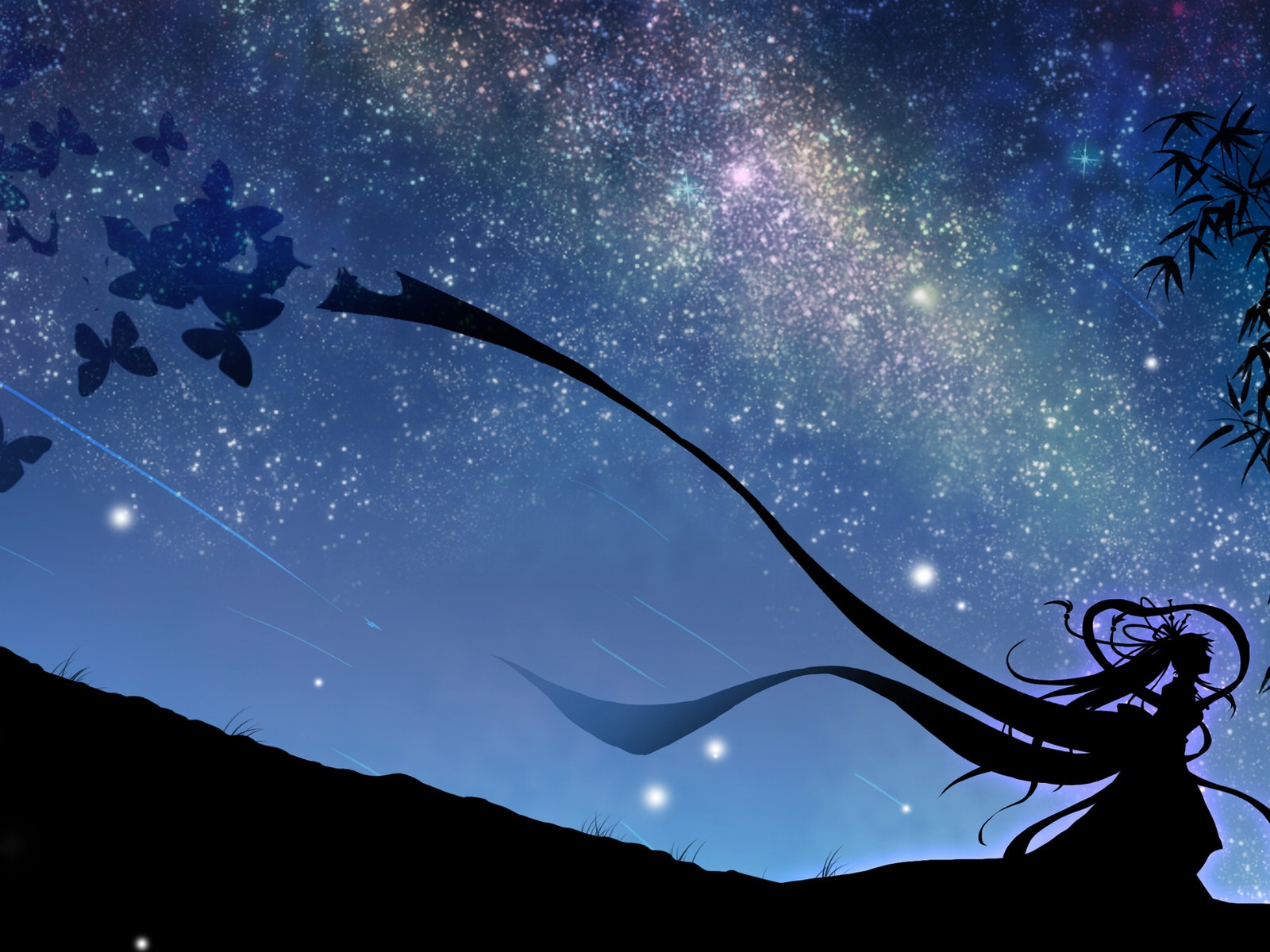 Firefly Summer beautiful anime wallpaper #8 - 1600x1200