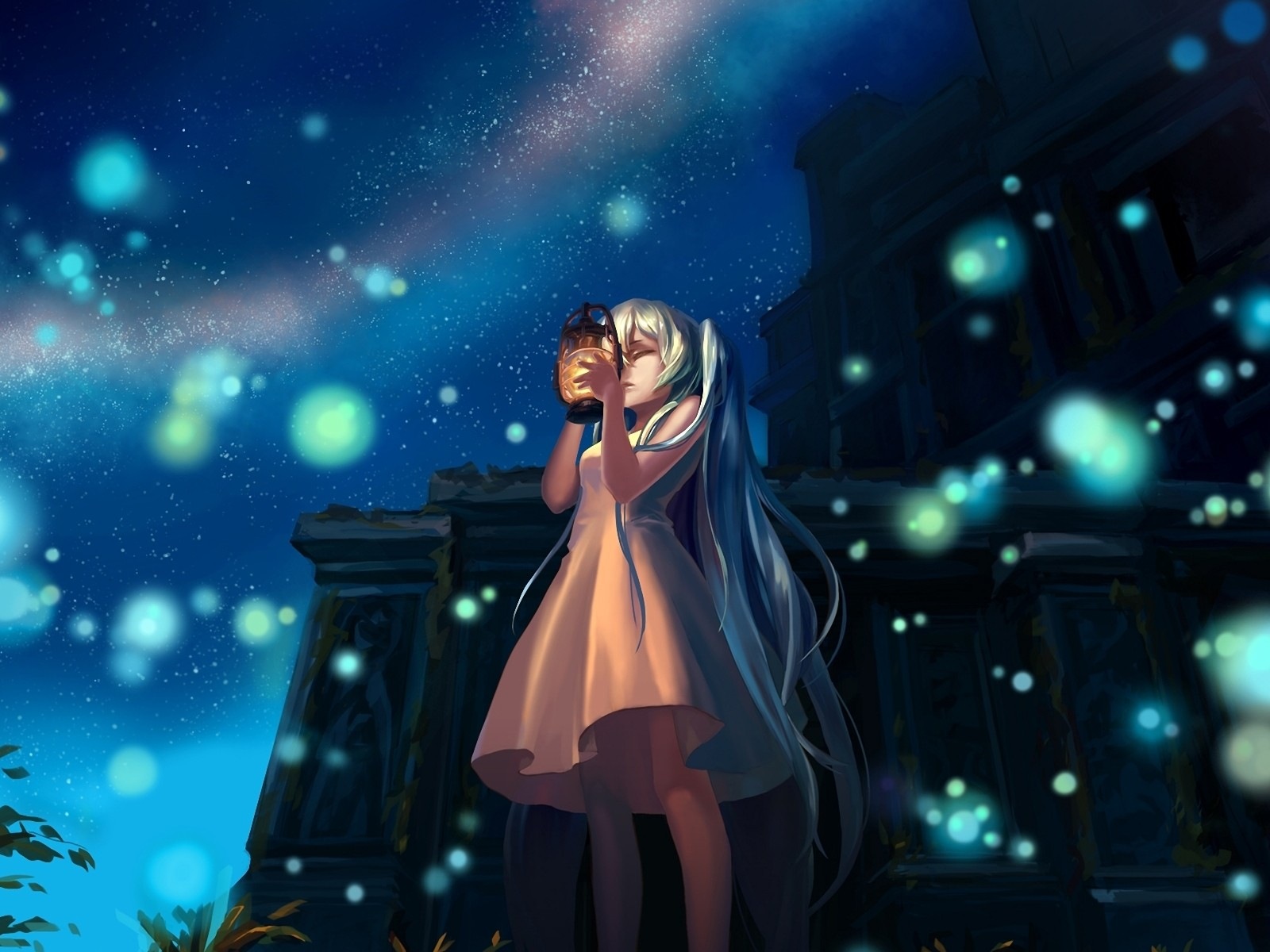 Firefly Summer beautiful anime wallpaper #16 - 1600x1200
