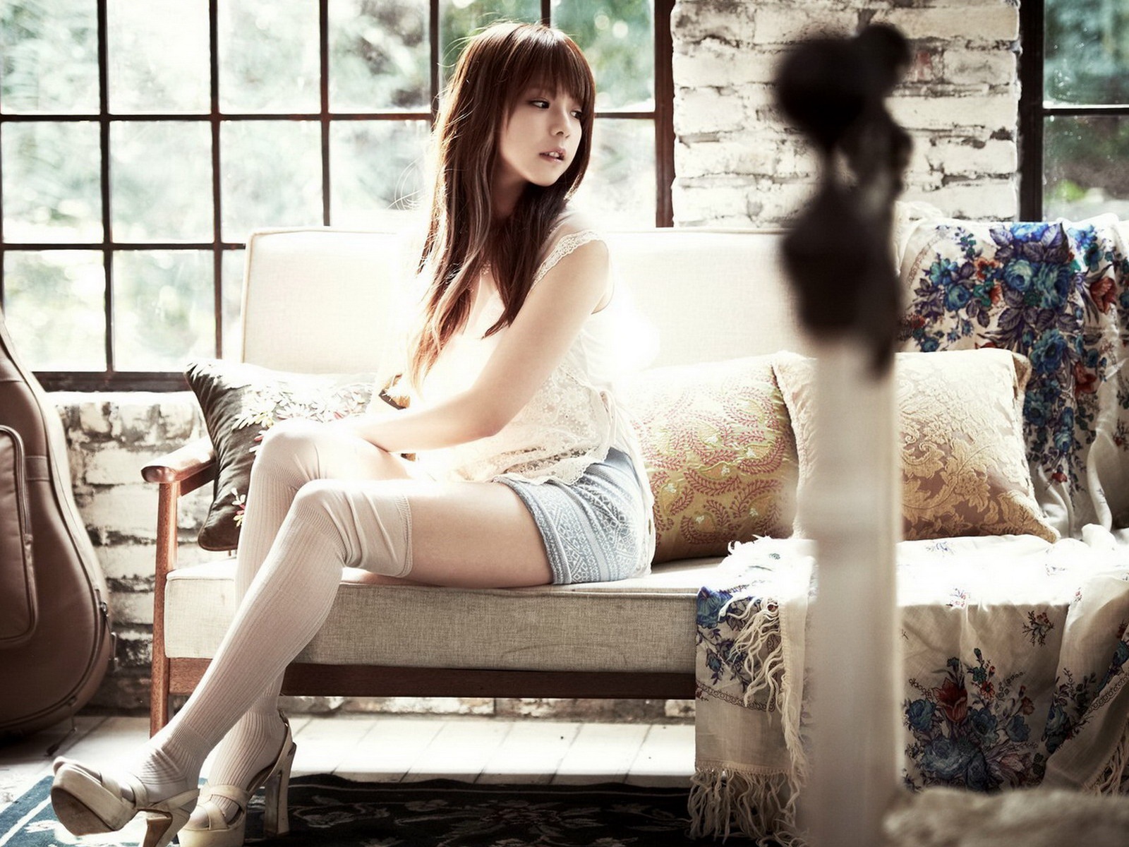 JUNIEL Korea krásné HD tapety na plochu dívky #3 - 1600x1200