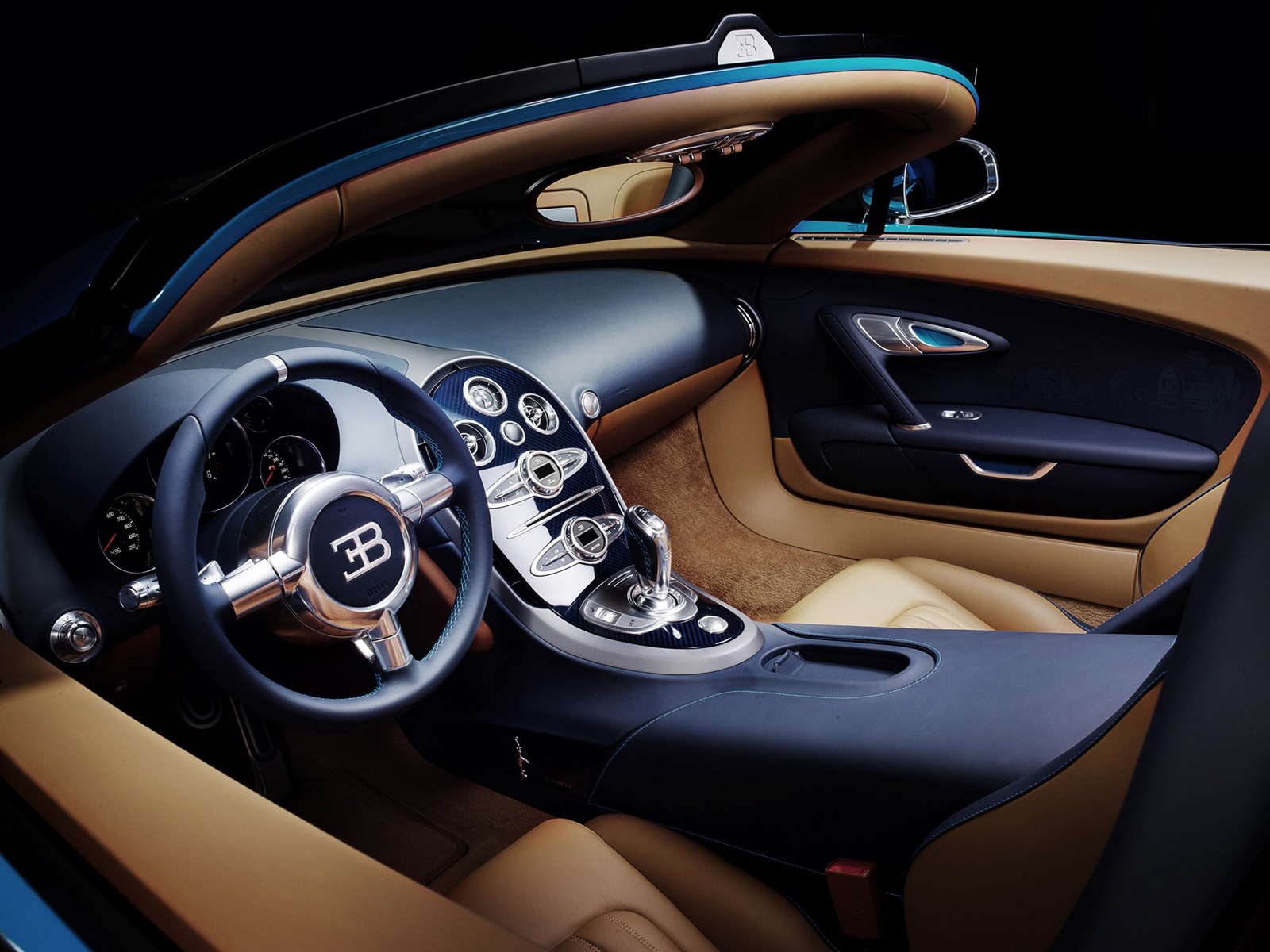 2013 Bugatti Veyron 16.4 Grand Sport Vitesse supercar fondos de pantalla de alta definición #7 - 1600x1200