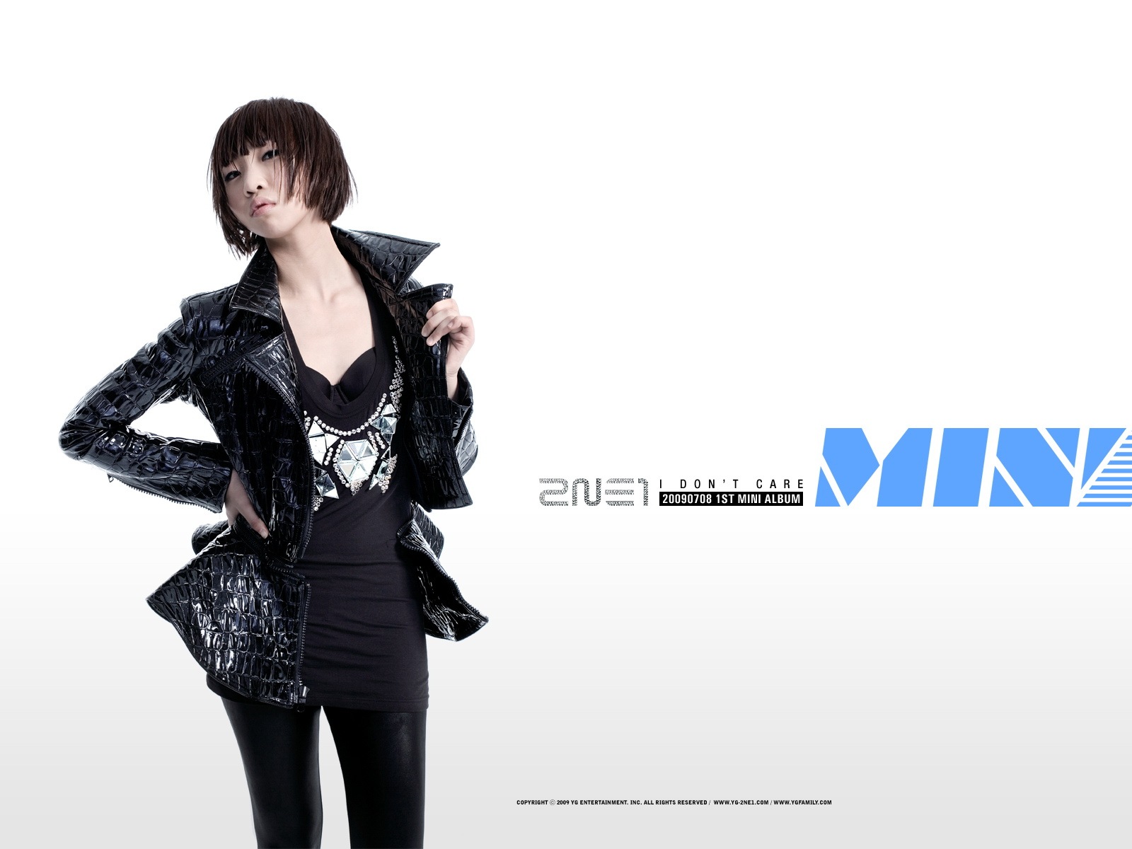韩国音乐女孩组合 2NE1 高清壁纸9 - 1600x1200