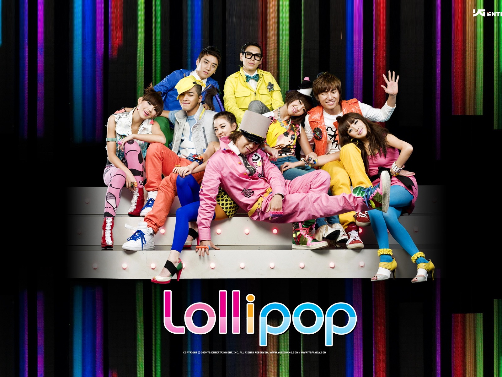 한국 음악 소녀 그룹 2NE1의 HD 배경 화면 #10 - 1600x1200