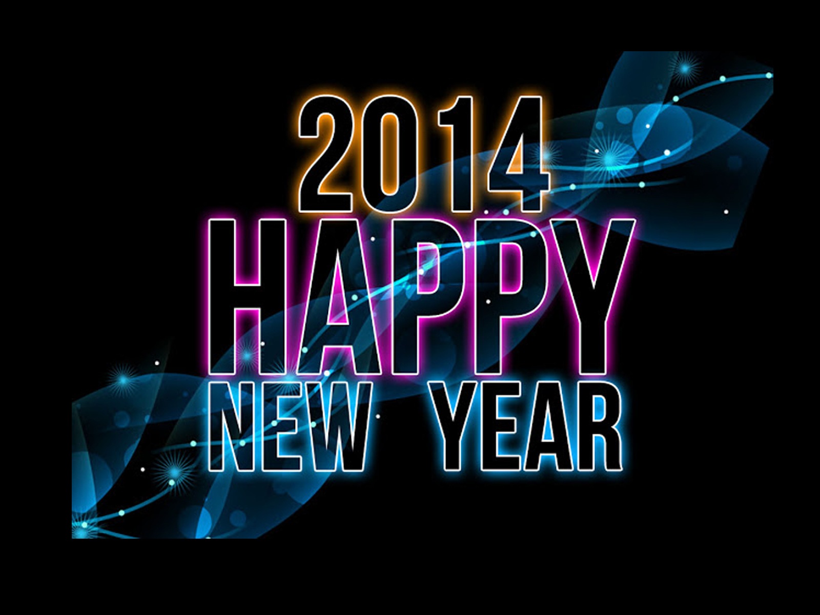2014 New Year Theme HD Wallpapers (1) #11 - 1600x1200