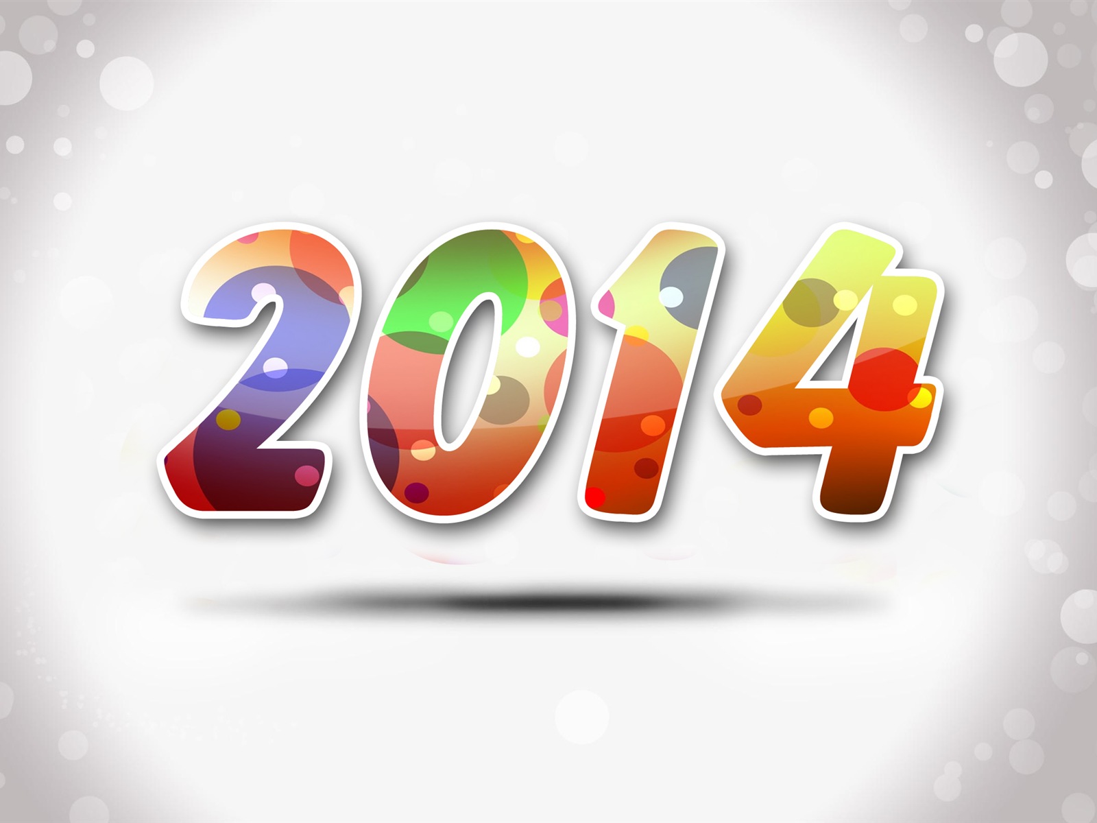 2014 Новый год Стиль Обои (2) #17 - 1600x1200