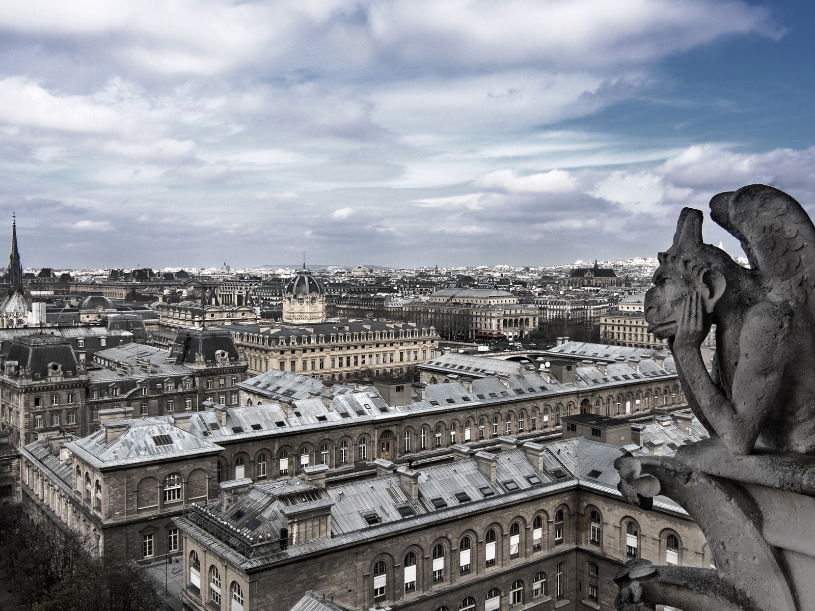 巴黎圣母院 高清风景壁纸12 - 1600x1200