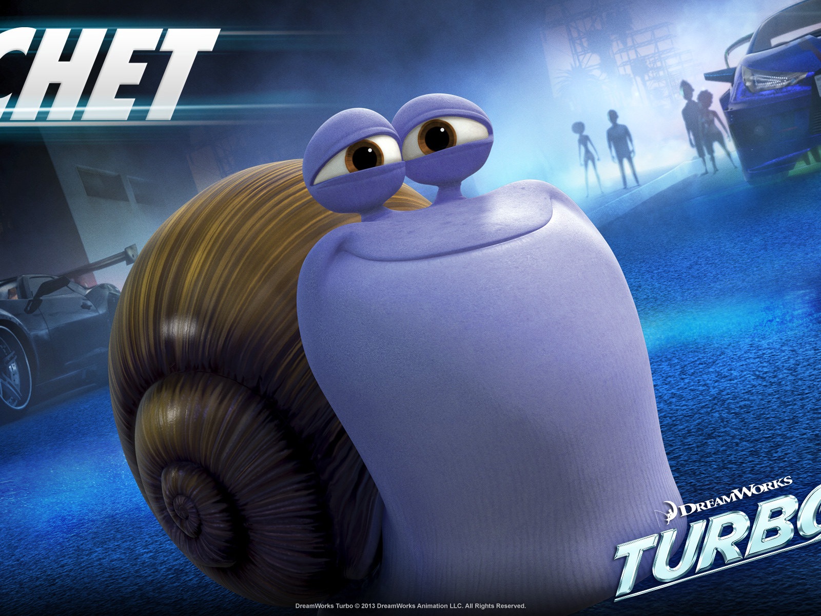 Turbo 极速蜗牛3D电影 高清壁纸3 - 1600x1200