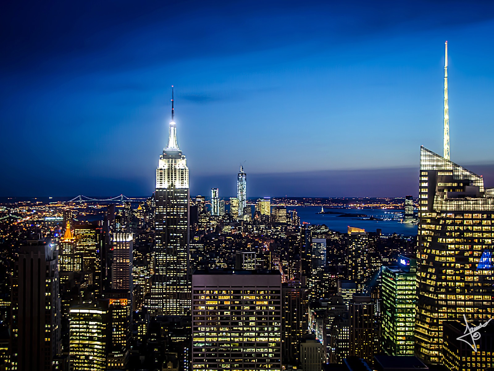 뉴욕의 도시 풍경, 마이크로 소프트 윈도우 8의 HD 배경 화면 #15 - 1600x1200