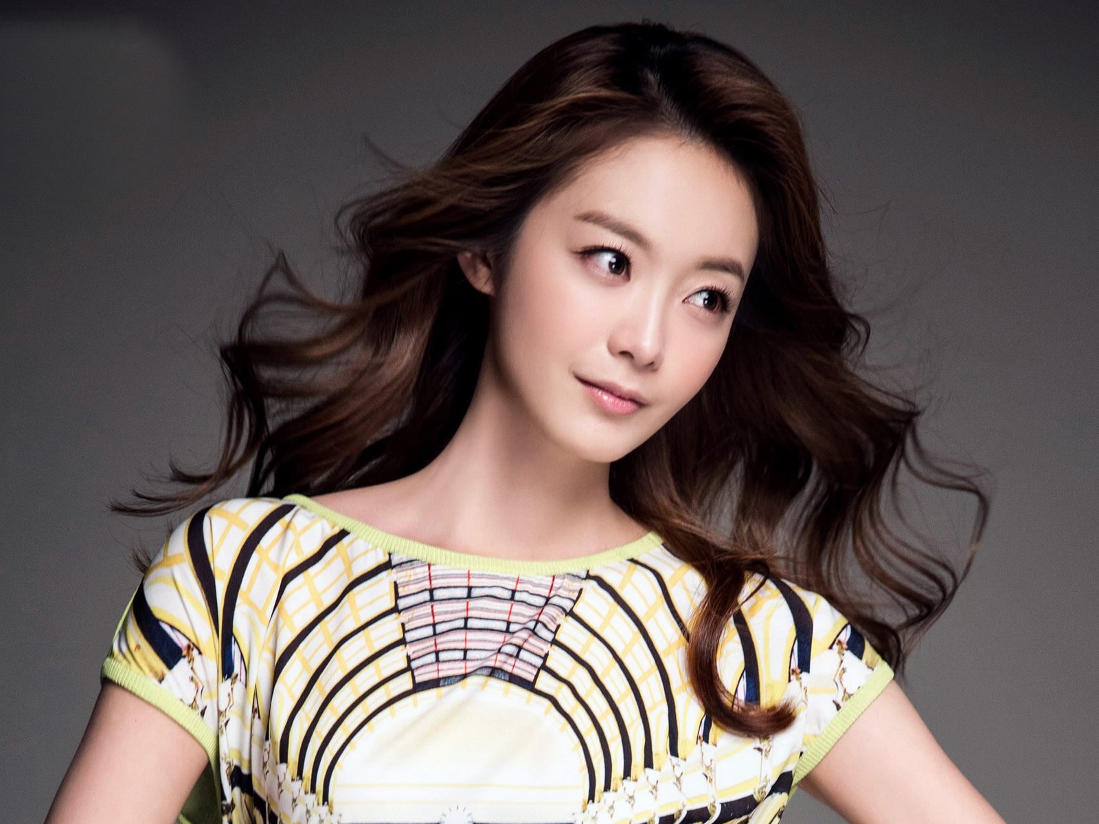 Jeon So-Min, coreano hermosa niña, fondos de pantalla de alta definición #1 - 1600x1200