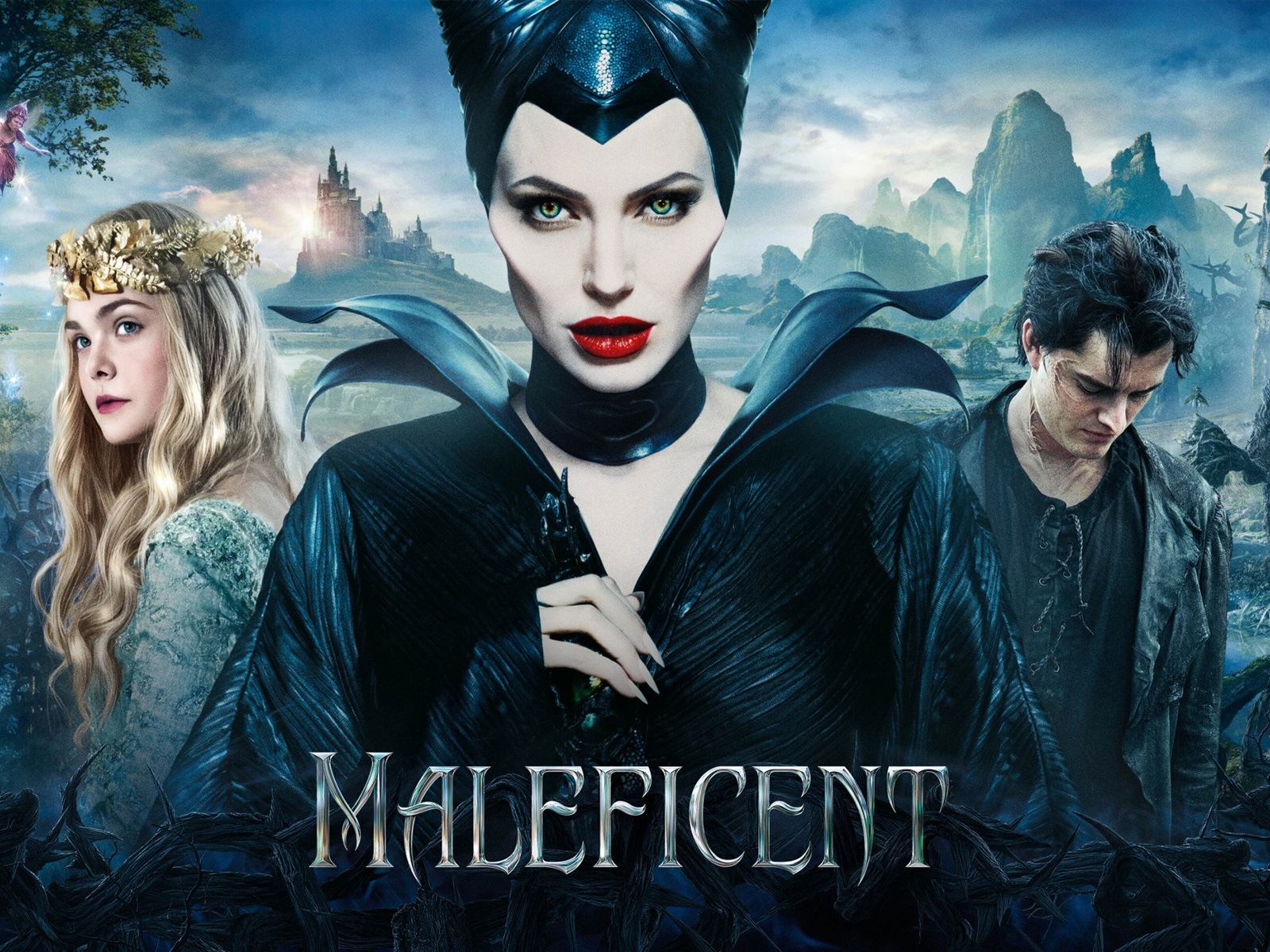 Maleficent обои 2014 HD кино #1 - 1600x1200