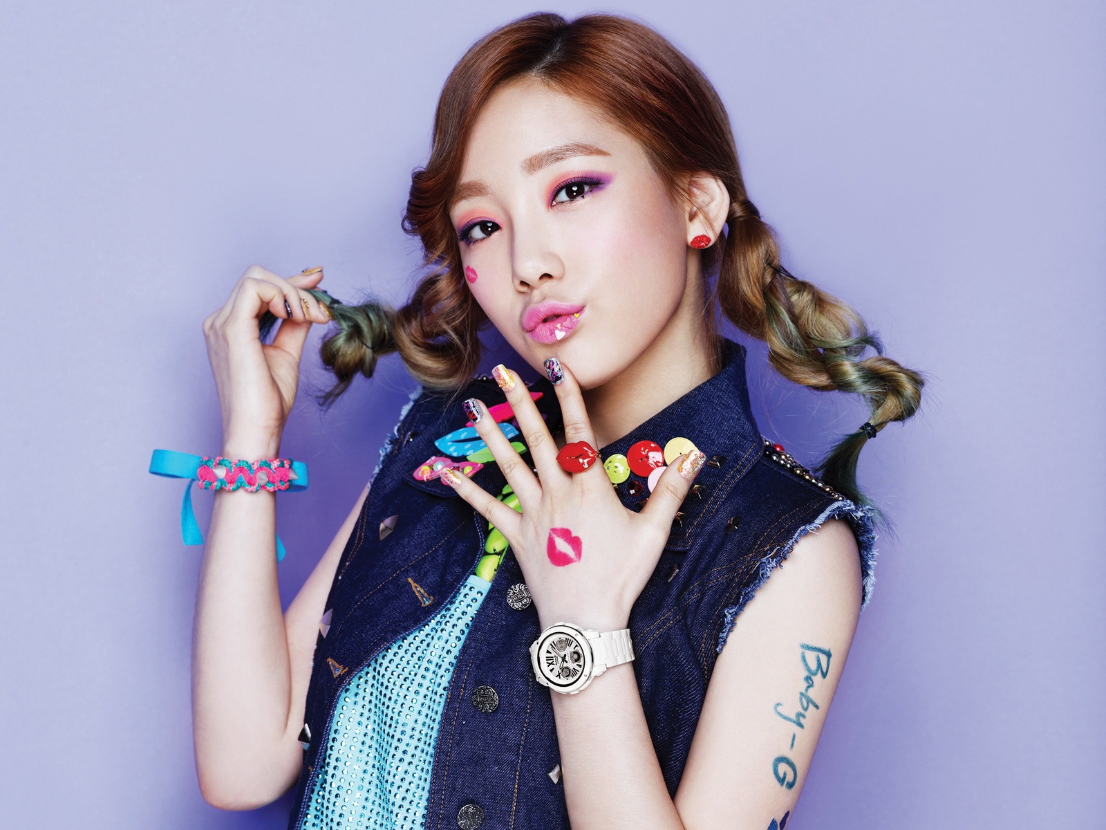 Girls Generation SNSD Casio Kiss Me Baby-G wallpapers #4 - 1600x1200