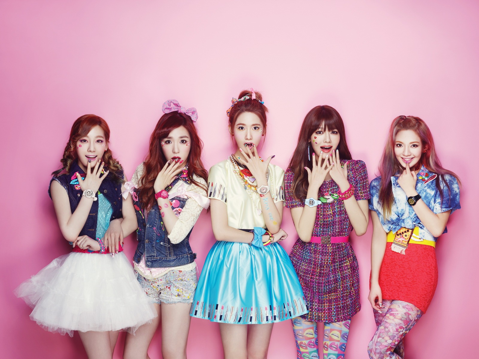 Girls Generation SNSD Casio Kiss Me Baby-G tapety #11 - 1600x1200