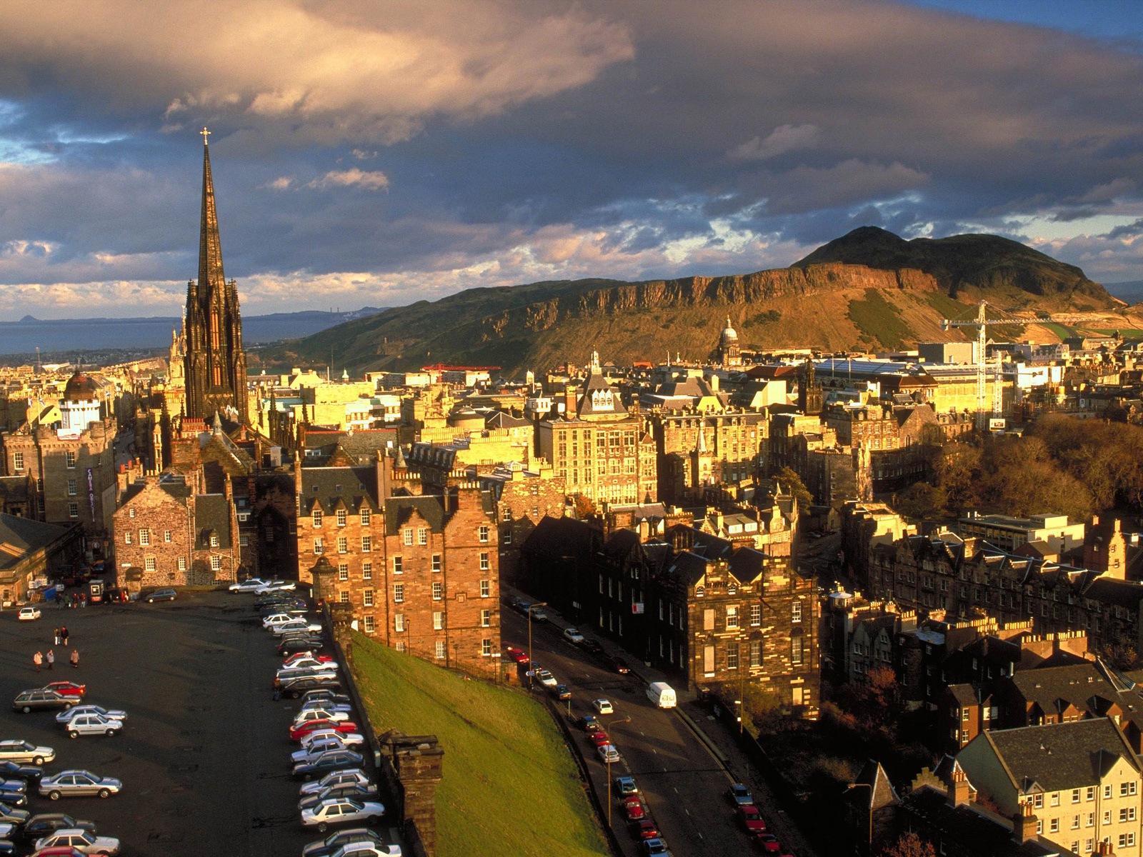 에든버러, 스코틀랜드의 HD 배경 화면의 아름다운 도시 #13 - 1600x1200