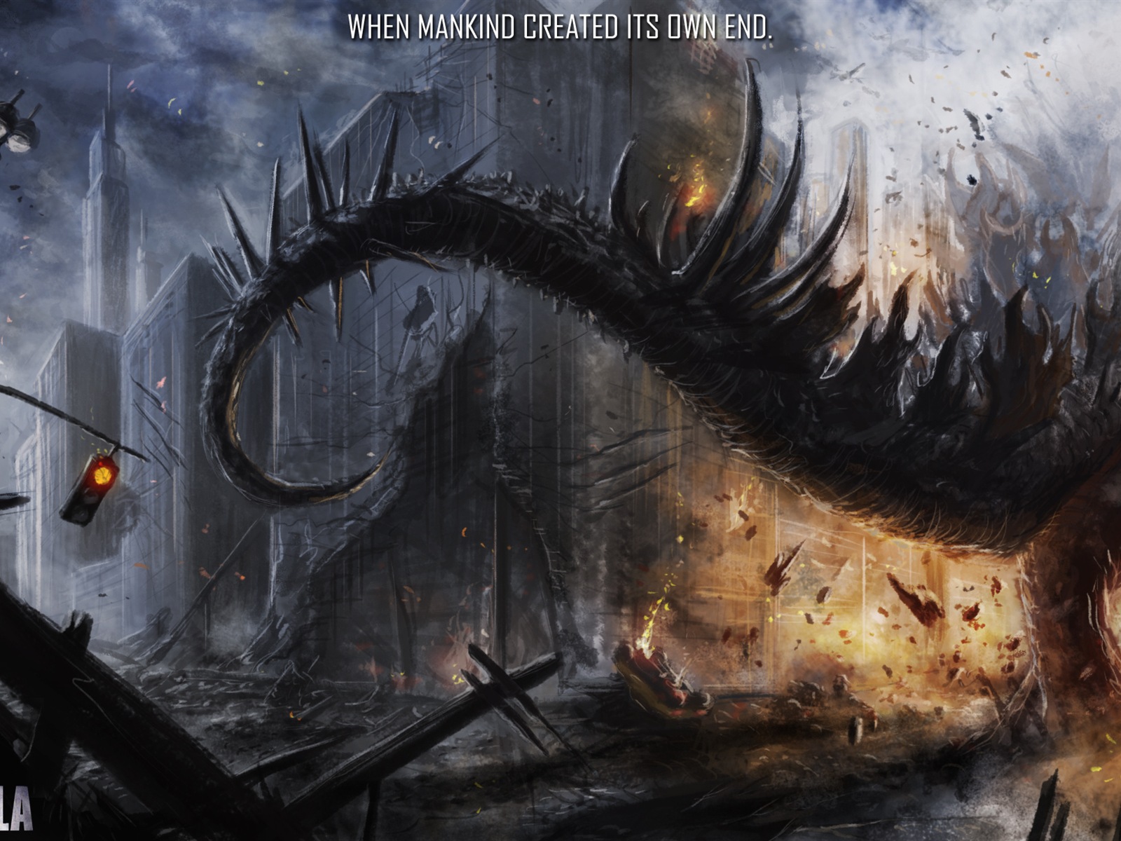 Godzilla 2014 Fondos de película HD #10 - 1600x1200