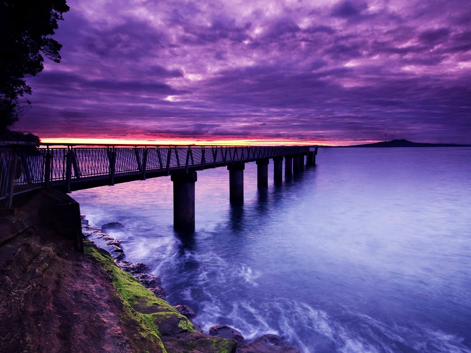 Muelle y puente de fondos de pantalla de alta definición #5 - 1600x1200