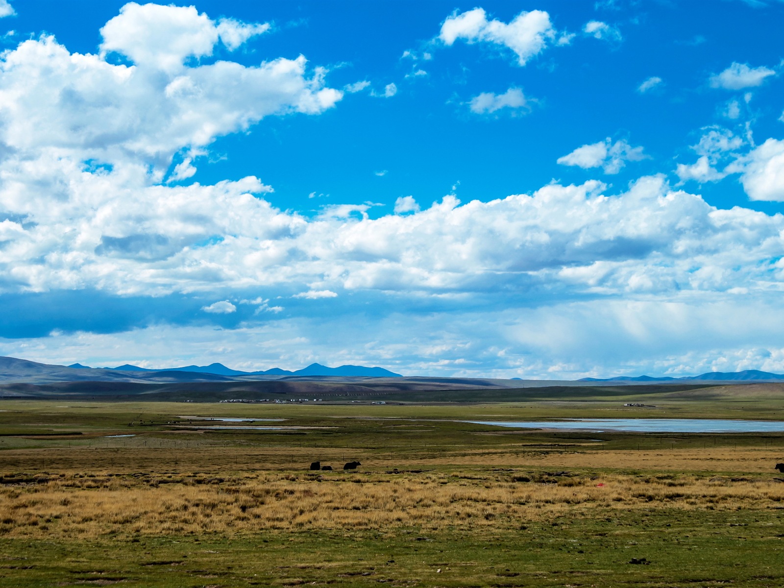 Plateau Qinghai beau fond d'écran de paysage #18 - 1600x1200