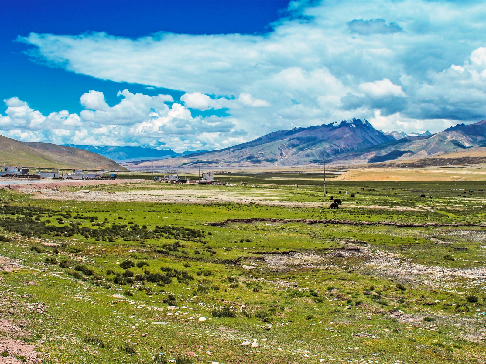 Plateau Qinghai beau fond d'écran de paysage #20 - 1600x1200