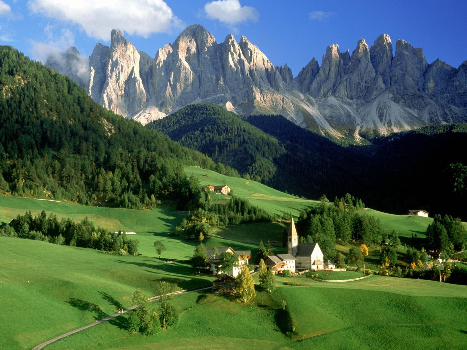 Italienne beauté naturelle papier peint paysage HD #2 - 1600x1200